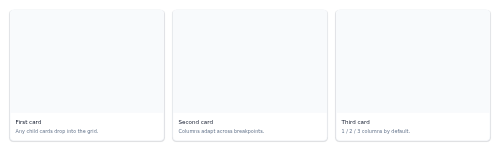 Card Grid preview