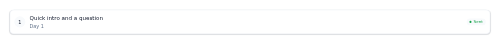 Email Sequence Step preview