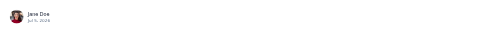 Byline with Popup preview