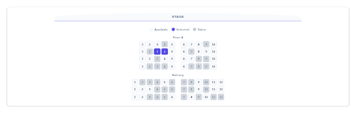 Venue Seat Picker preview
