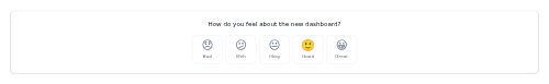 Emoji Reaction Survey preview