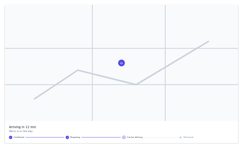 Delivery Tracker preview