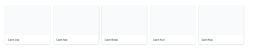 Card Rail preview