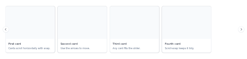 Card Slider preview