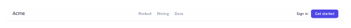 Sticky Header preview