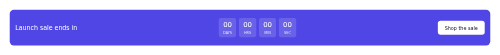 Countdown Banner preview