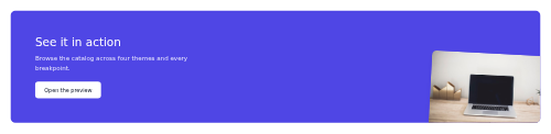 CTA with Offset Image preview