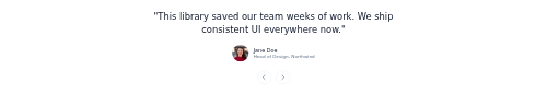 Testimonial Slider preview