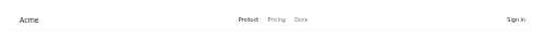 Navbar preview