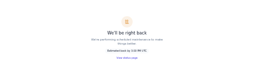 Maintenance Mode preview
