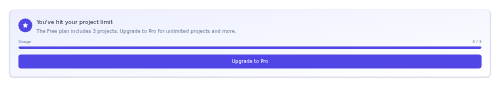 Upgrade Prompt preview