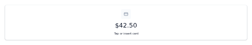 Payment Terminal preview