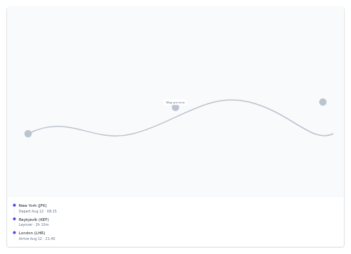 Trip Map preview